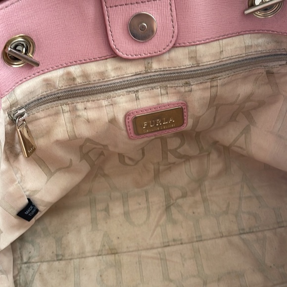 Furla Pink Handbag - Picture 8 of 13